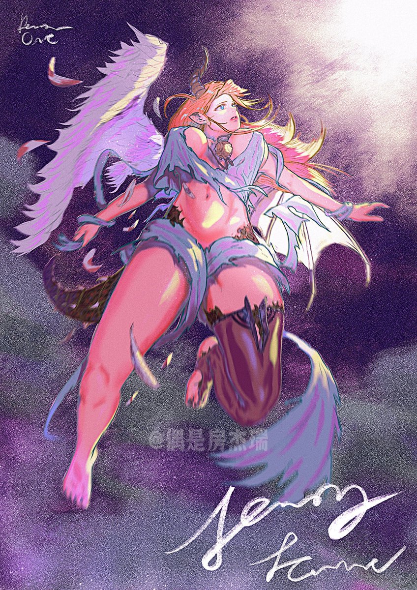 FUNJERRY030's tweet photo. [WORKS]Ruined Half-Angel's HOPE https://t.co/hqS2eMd1gK