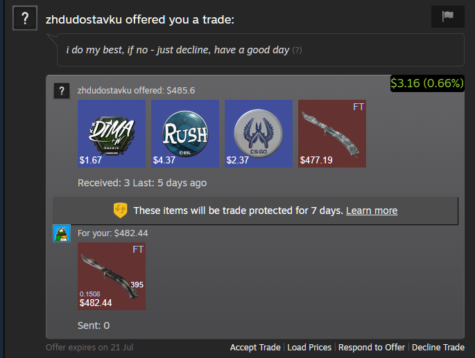 Spanky - Buying CS2 Skins💰 tweet media