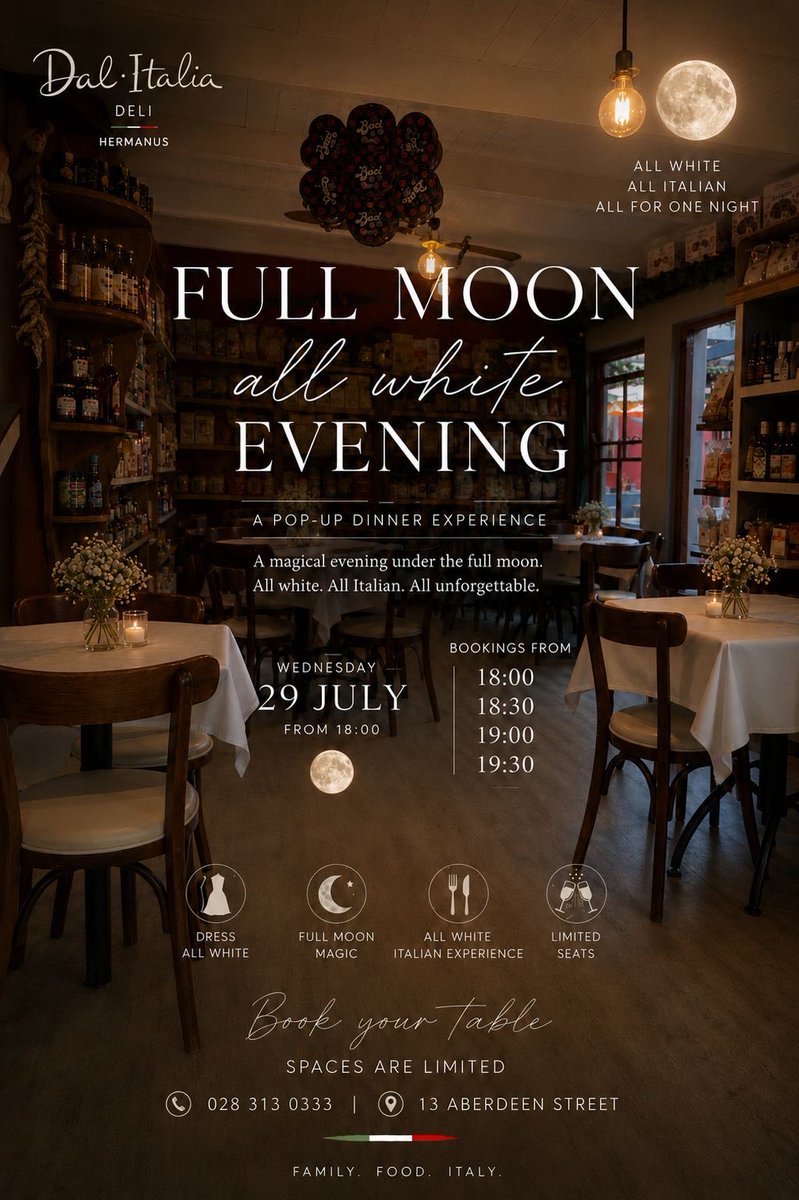 TheDeliHermanus's tweet photo. @HermanusFynArts @creationwines Buongiorno 😃 ragazzi 
Today at Dal Italia today 
🇮🇹🇮🇹❤️❤️🇮🇹🇮🇹❤️❤️🇮🇹🇮🇹
A dish worth making plans for… 🤤🤌🏼
Remember Deli Dining Friday night &amp; 
Notte in Bianco on the 29th July ( white night ) 

Today 😀😀 by Chef Carmen 
Golden, crispy Veal or Chicken Cordon Bleu https://t.co/YB6dWSWNBK