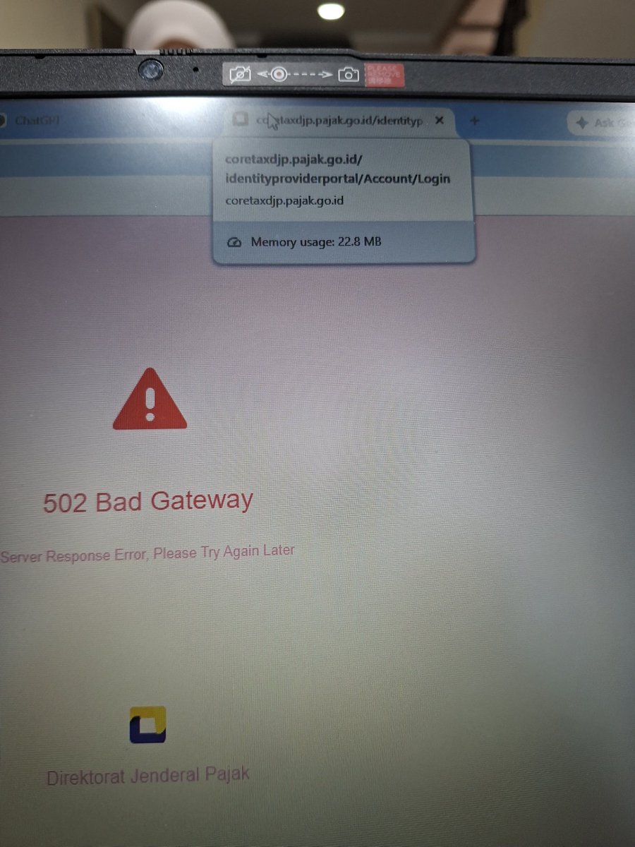 Blitxiby's tweet photo. Pls bgt ini kenapaa coretax error 😔😭
Apaa karena bentar lagi batas waktu lapor PPh (?) duh manaa ditagih faktur https://t.co/k6P55kOPLk