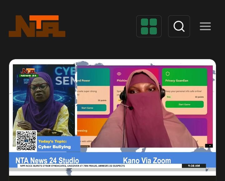 Cyberhijabitech's tweet photo. People saw me live on NTA news 24 

What they may not have noticed was the little baby on my back.

I had every reason to cancel.
Instead, I chose to show up.

This journey has taught me that you don't have to wait for life to become easy before pursuing your purpose.

You simply keep showing up. One step at a time.
