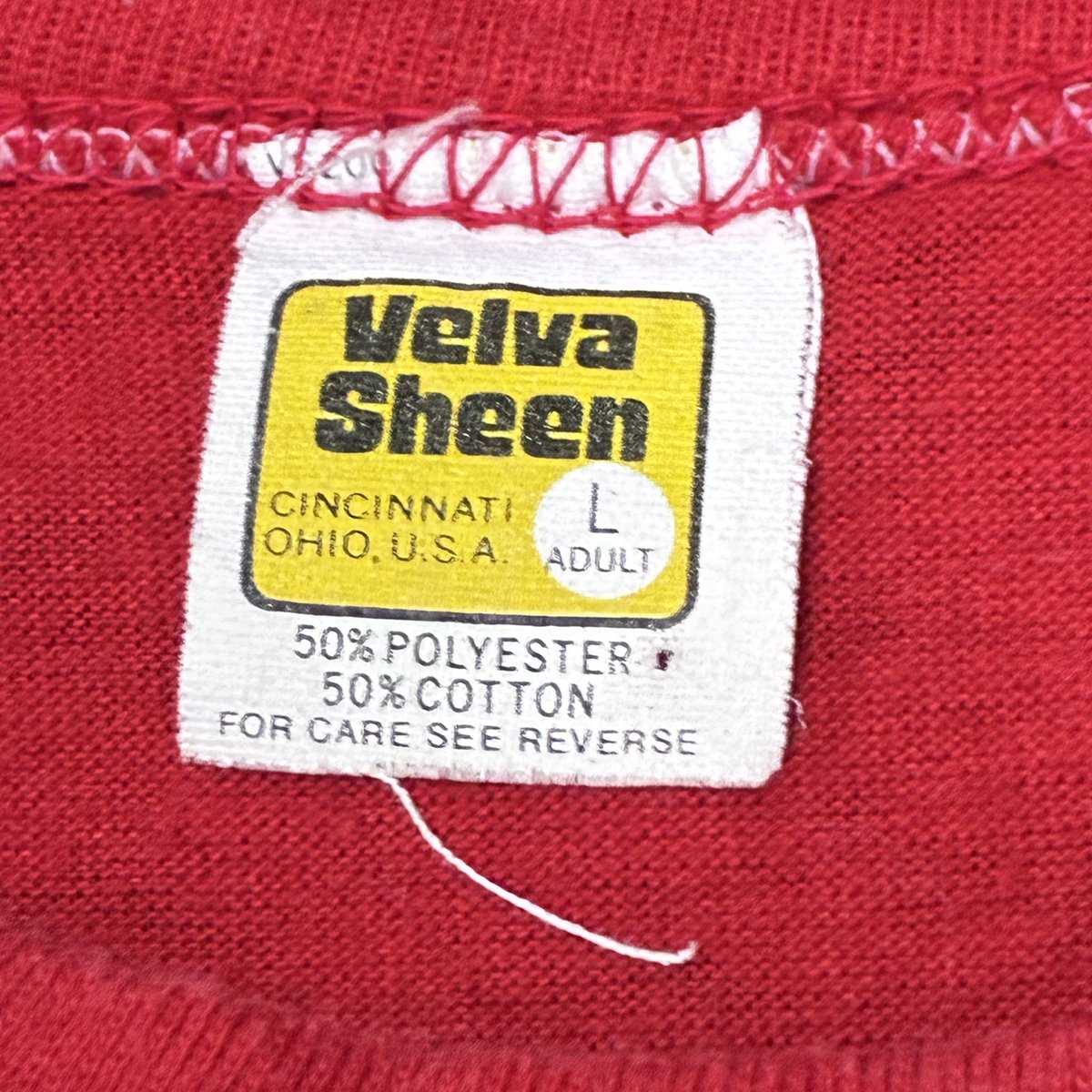 古着屋YUA ⁡ Velva Sheen👕 ⁡ Tシャツ Lサイズ MADE IN USA 70s 80s