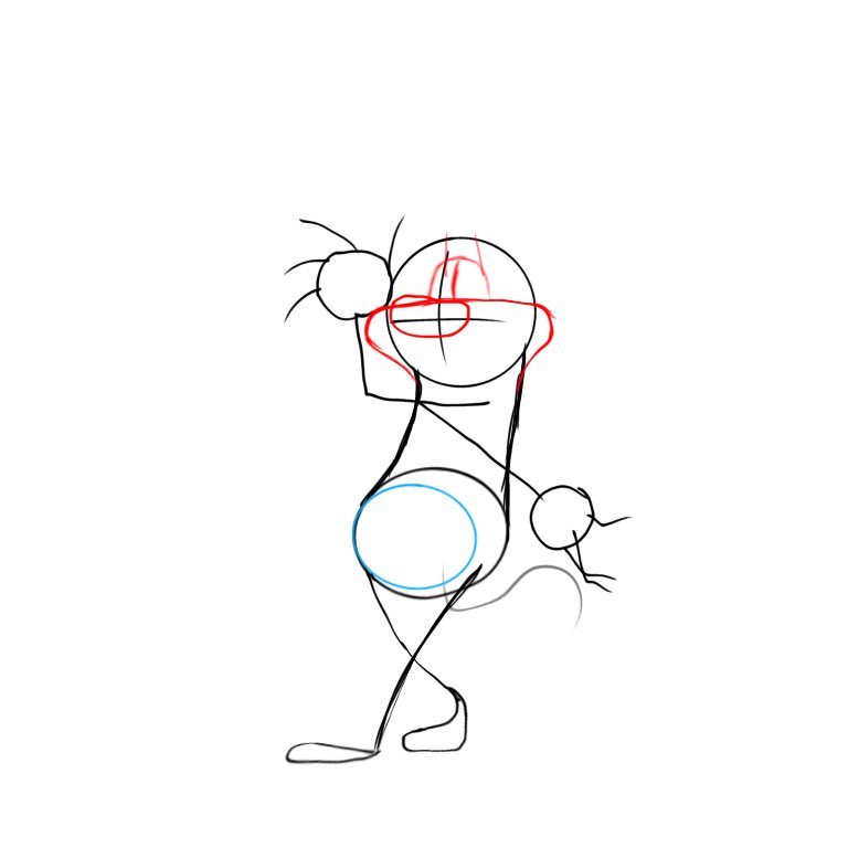 AshishX9's tweet photo. Tried drawing on my phone after ages… 
I… Have no idea where to use this in Pibby Oggy. https://t.co/zlsYMjCA7F
