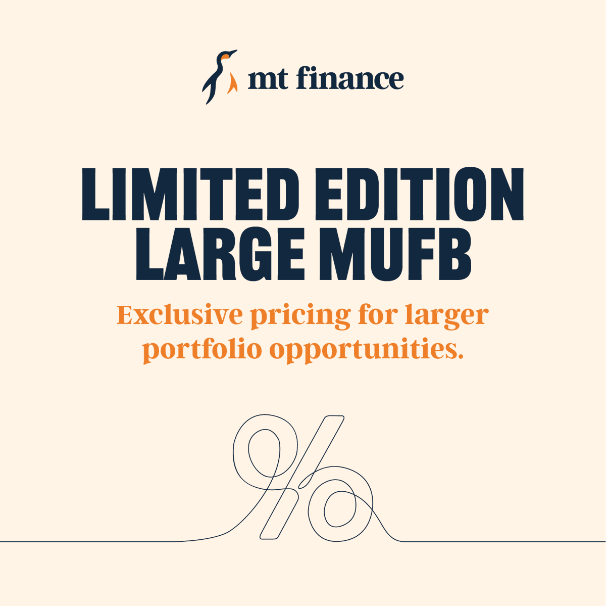 MTFinance's tweet photo. We’ve just introduced limited-time rates for our 5-year fixed large MUFB.

Whether your client is looking to purchase or remortgage, our Tier 1 Large MUFB range now offers even more competitive rates.

Click the link to download the latest product guide.
https://t.co/ChrovLHCkV https://t.co/QZxtfjKuGB