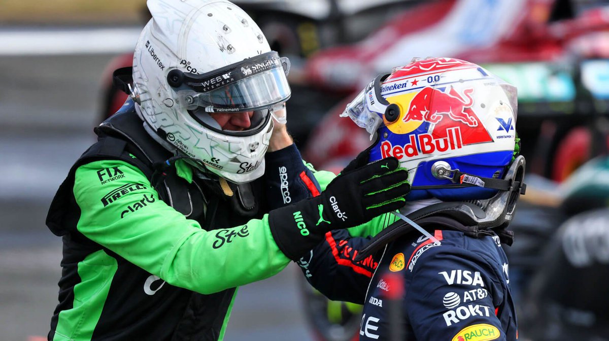 AudiSport27's tweet photo. 🚨 DID YOU KNOW?

Max Verstappen wanted Red Bull to sign Hulkenberg ahead of Perez in 2020. Red Bull later admitted it was a mistake to not sign the German.

In 2023, Max told Red Bull to sign Bortoleto, Red Bull ignored him. Both of his picks were signed by Audi instead. 

#F1 https://t.co/yGJwNrhxoi