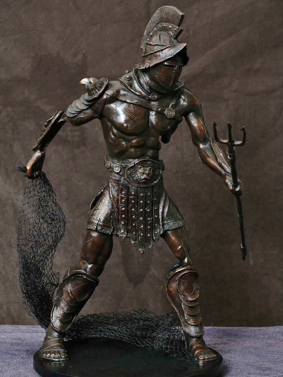 BrandonBronze's tweet photo. Few figures in history embody discipline, sacrifice, and unwavering determination quite like the Gladiators.

Gladiator

Dimensions: 75H x 50W x 65L cm
Material: Bronze
Weight: 21kg

#BronzeSculpture #BronzeCollection #Gladiator #RomanGladiator #FineArt #Sculpture #BronzeArt https://t.co/JOv0xk7izI