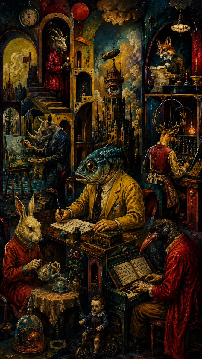 daryaartgallery's tweet photo. #dreamland 
#nft
#art
#painting https://t.co/h4vMUFsttU