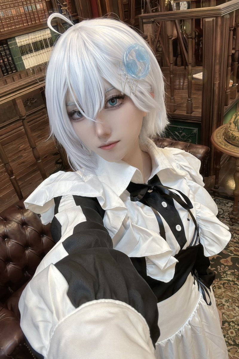 vermili_cos's tweet photo. cos.死亡遊戯
ショートverも撮影してきました！
髪を切った後のシーンといえば.....？？？ https://t.co/pMjFLXShMW