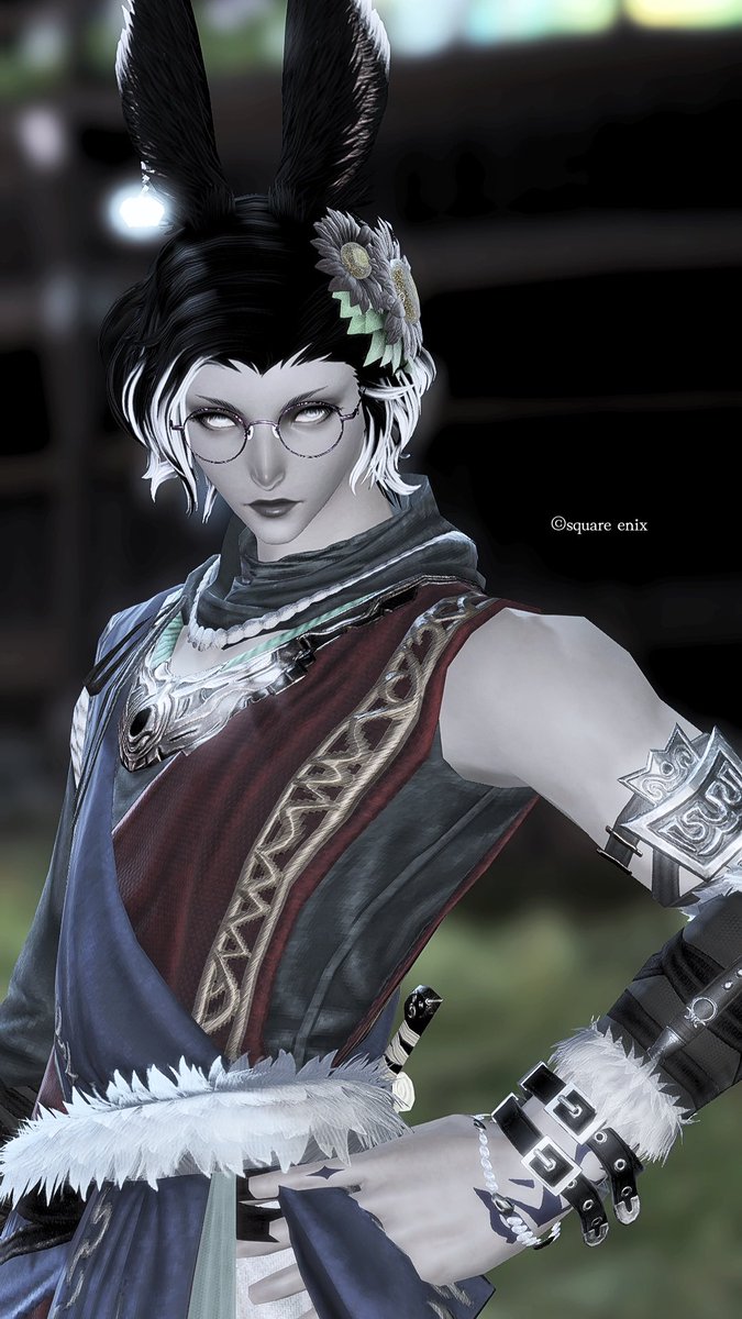 Lilykinako's tweet photo. しばらくこの姿です🐰

#FF14SS #Viera https://t.co/k8mkznIA2p
