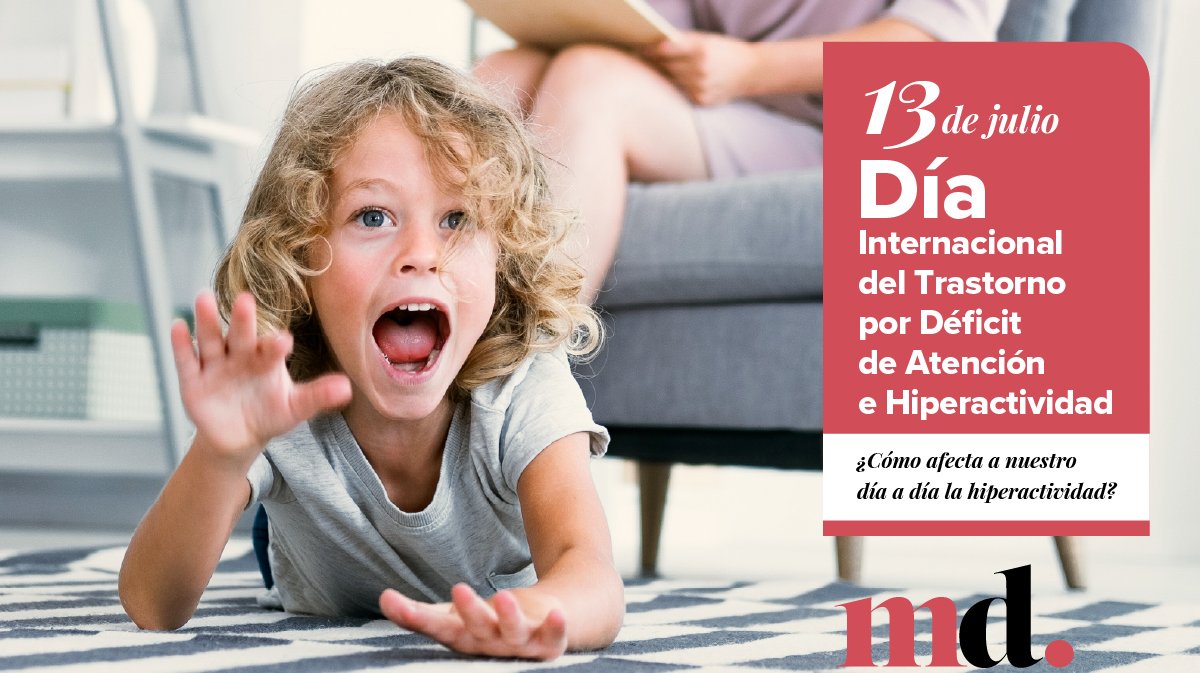 MejoresDoctors's tweet photo. 💙 En el Día Internacional del Trastorno por Déficit de Atención e Hiperactividad, o más conocida como #TDAH, te contamos por qué es importante conocer cómo la #hiperactividad puede influir en la vida diaria.

Aunque solemos asociarla con la infancia, también puede estar presente en la edad adulta. La impulsividad, la dificultad para mantener la atención o la necesidad constante de estar en movimiento pueden afectar al bienestar y a las actividades cotidianas.

En #MejoresDoctors te contamos cómo se diagnostica, cómo afecta en la vida cotidiana y mucho más 🔗  https://t.co/v522PkIUnS