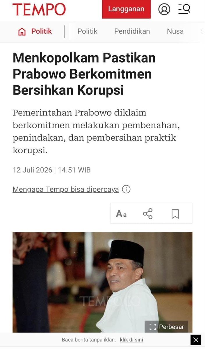 bepreuve's tweet photo. semoga semangat memberantas korupsi terus dijaga dengan prinsip Tak Pandang Bulu, agar semua pihak memiliki kedudukan yang sama di hadapan hukum. #PresidenLawanKoruptor https://t.co/puuFUqXRR4