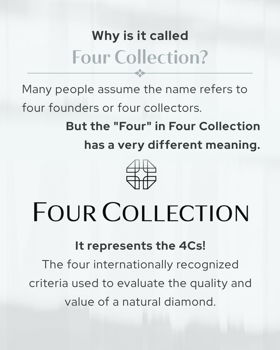 Four Collection tweet media