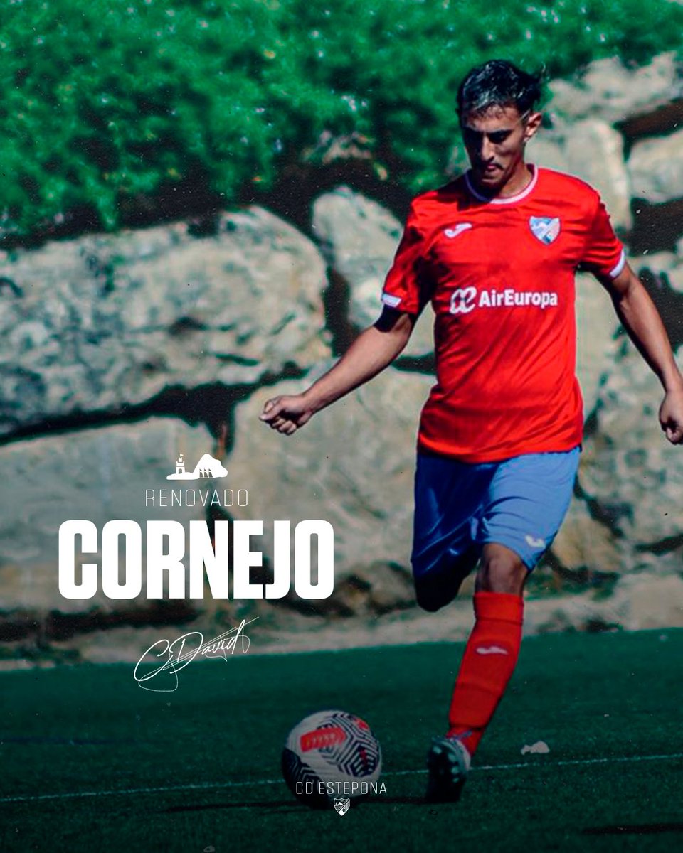 CDE_Cantera's tweet photo. ✅ Miguel Montesinos, Nando, Javi Ramos y Cornejo, primeras renovaciones del filial del @CDEstepona. 

Los cuatro futbolistas esteponeros, formados en nuestra cantera y pilares de nuestro filial en las últimas campañas, continuarán vistiendo nuestros colores.

¡Sigamos juntos! ❤️ https://t.co/nW0mn6pIO3