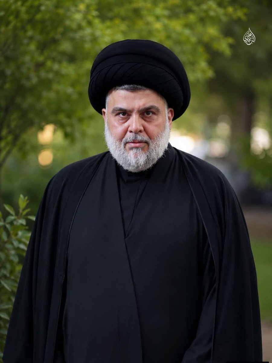 msrt1379616's tweet photo. بيض الله وجهك ونصرك على اعدائك
سيدي القائد مقتدى الصدر (دام عزه) 
كما بيّضت وجوهنا بموقفك حين لم تسمح لنا أن نكون شركاء مع الفاسدين في سرقة البلد. حفظك الله وثبّتك على ما ترى فيه خير العراق وأهله. https://t.co/coIW7AiVbh
