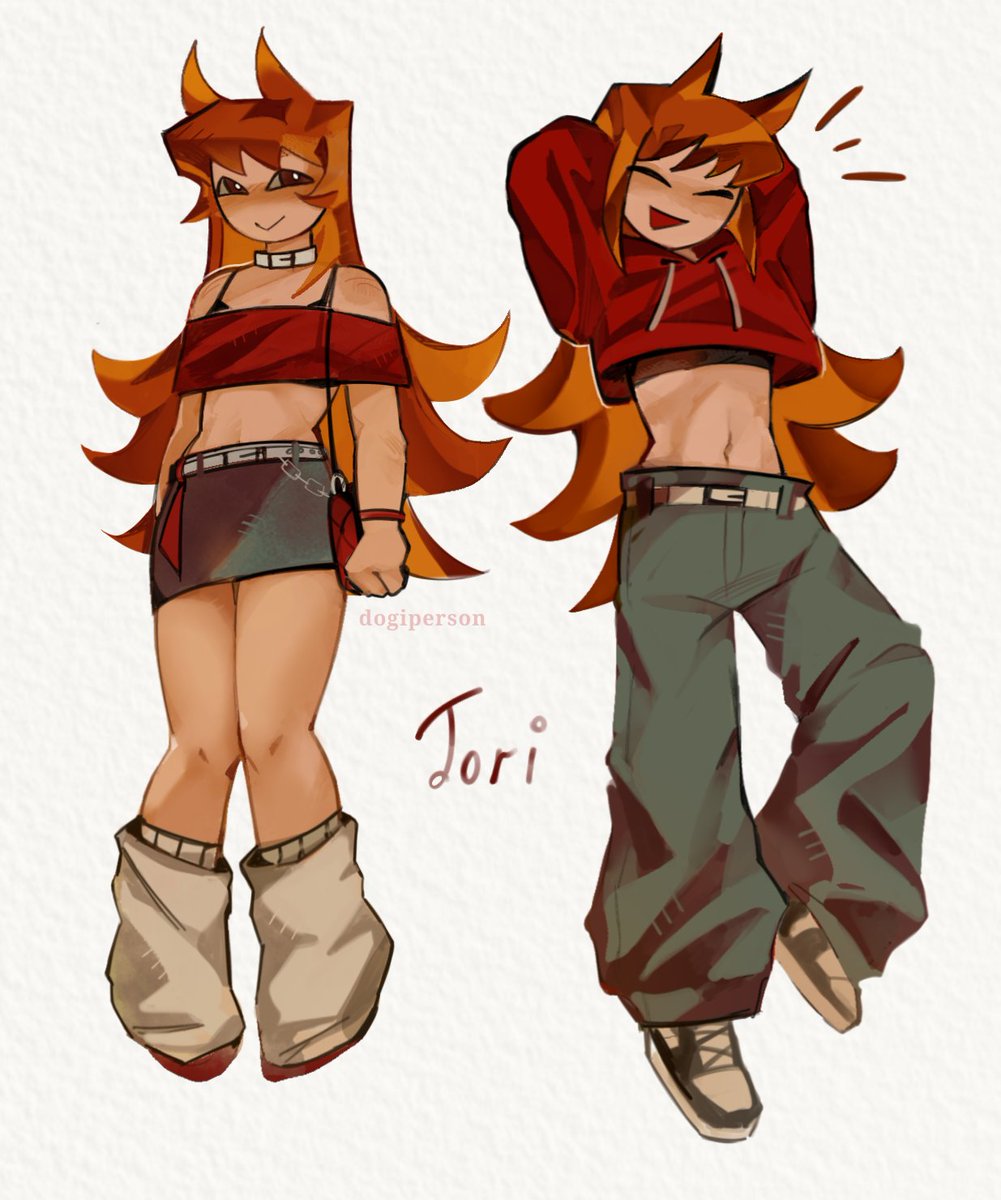 Dogiperson's tweet photo. Drew some outfits for tori
#eddsworld https://t.co/agb7KbqZcy