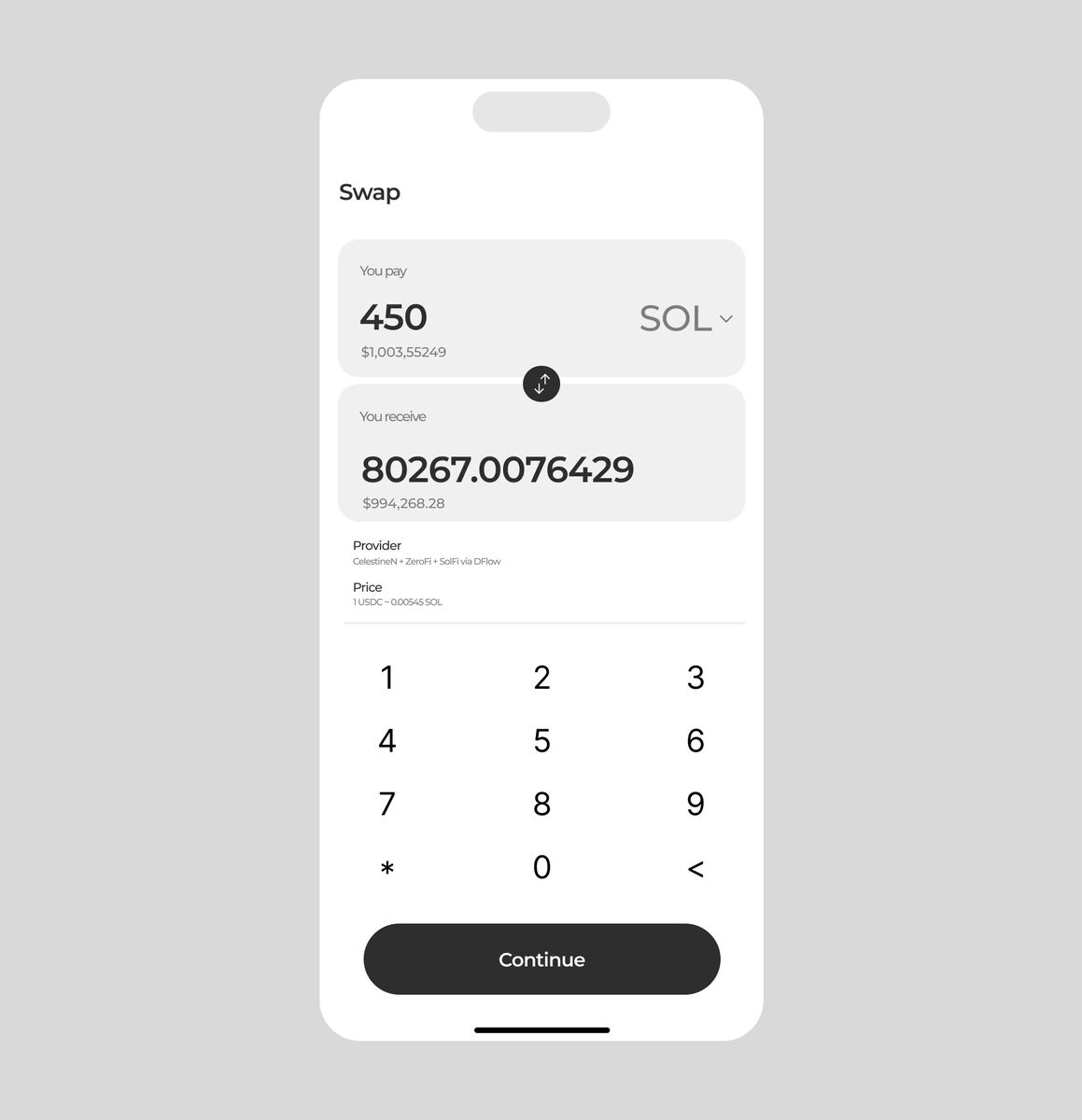 falomzz's tweet photo. swap screens from an ongoing crypto wallet project.
have a nice week guys!✨ https://t.co/v6vSkVCtHu
