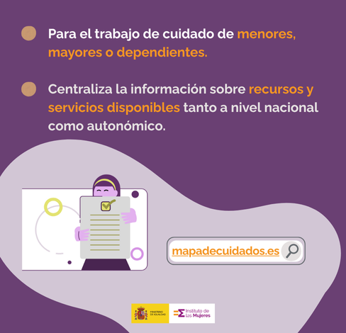 InstMujeres's tweet photo. La corresponsabilidad en las tareas domésticas y de cuidados es esencial para la igualdad real. También en verano ‼️

🟣 https://t.co/brpTFU2YCD recopila recursos, servicios, ayudas o prestaciones relacionadas con los cuidados de menores, mayores y personas dependientes. https://t.co/sy7Kca3Jv0
