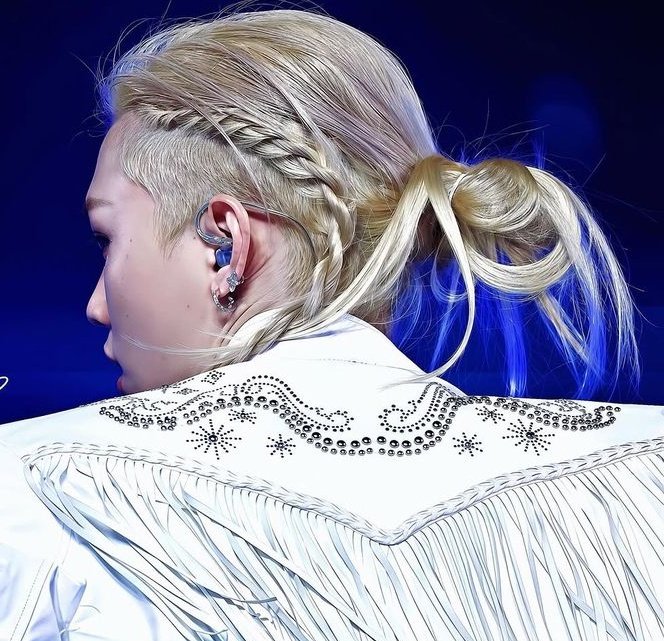 pinkbboki's tweet photo. We moved on to quickly from this majestic hairstyle https://t.co/GzGTrxcjM3