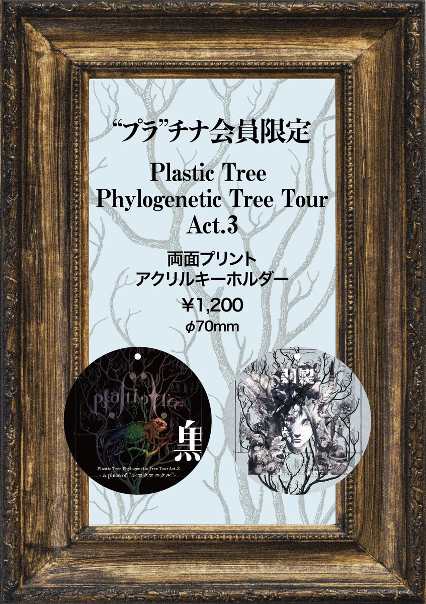 Pla_OfficialMD's tweet photo. Plastic Tree Phylogenetic Tree Tour Act.3
【FC限定グッズ通信販売のお知らせ】

🕛7月14日(火) 0時～

※Plastic Tree Official Fan Club[JellyFish Breed]会員様のみご購入いただけます。

▼詳細
https://t.co/SYTymJwndZ

#PlasticTree 
#JellyFishBreed https://t.co/OiEiJAIdn0