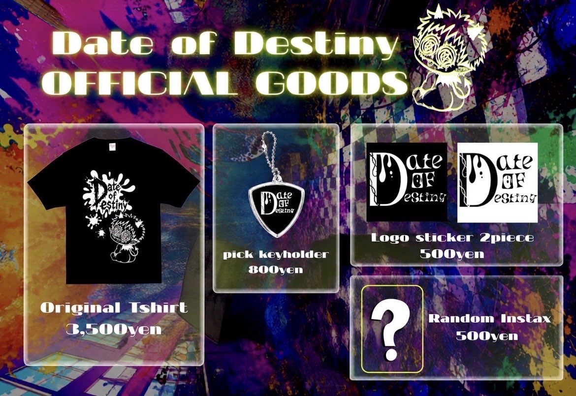 DateofDestiny's tweet photo. ボーカルのMAYOです🌈
8月1日のデイディスのワンマン‼︎
取り置き予約出来た⁇☺️

紙チケットはアトリエ（@atelier666_ ）にあるよ🎫
【ワンマン LIVE虹色ノ密会】
心斎橋JUZA 
OPEN18:30
START19:00

#ラルク
#コピバン https://t.co/xkFy2jcSVL