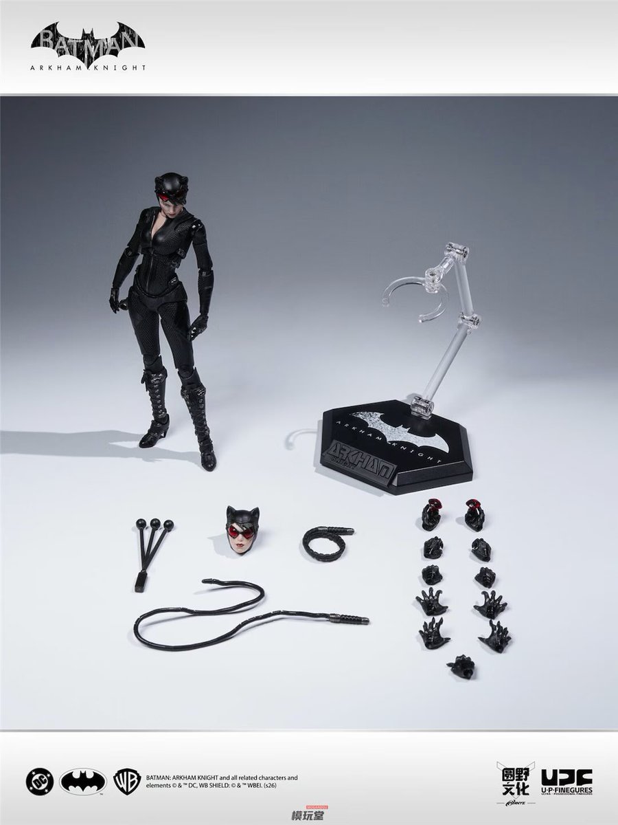 予約】良品製造 U-P-Finegures (LPZZ) Cat Woman (Batman Arkham