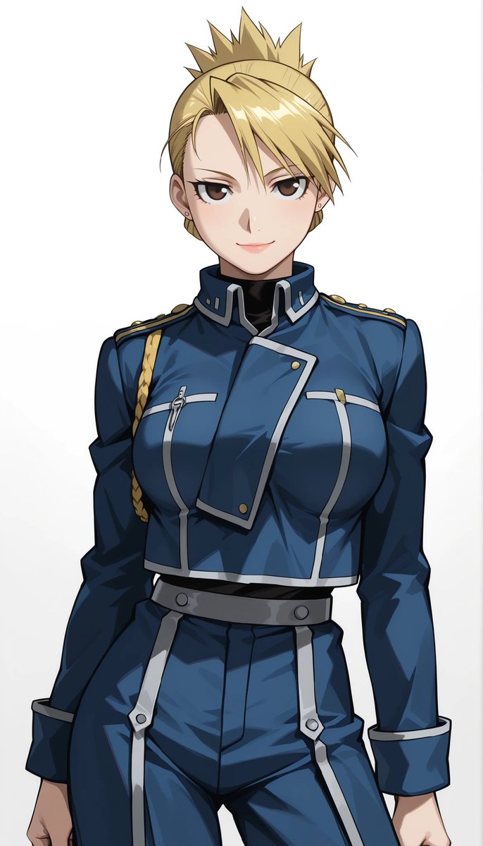 Pinky_AI_0's tweet photo. 鋼の錬金術師　リザ・ホークアイ
DTセーターで支援サイトに投稿しました
SFW illustration, No nudity, no suggestive intent. https://t.co/rCJE2vSxiu