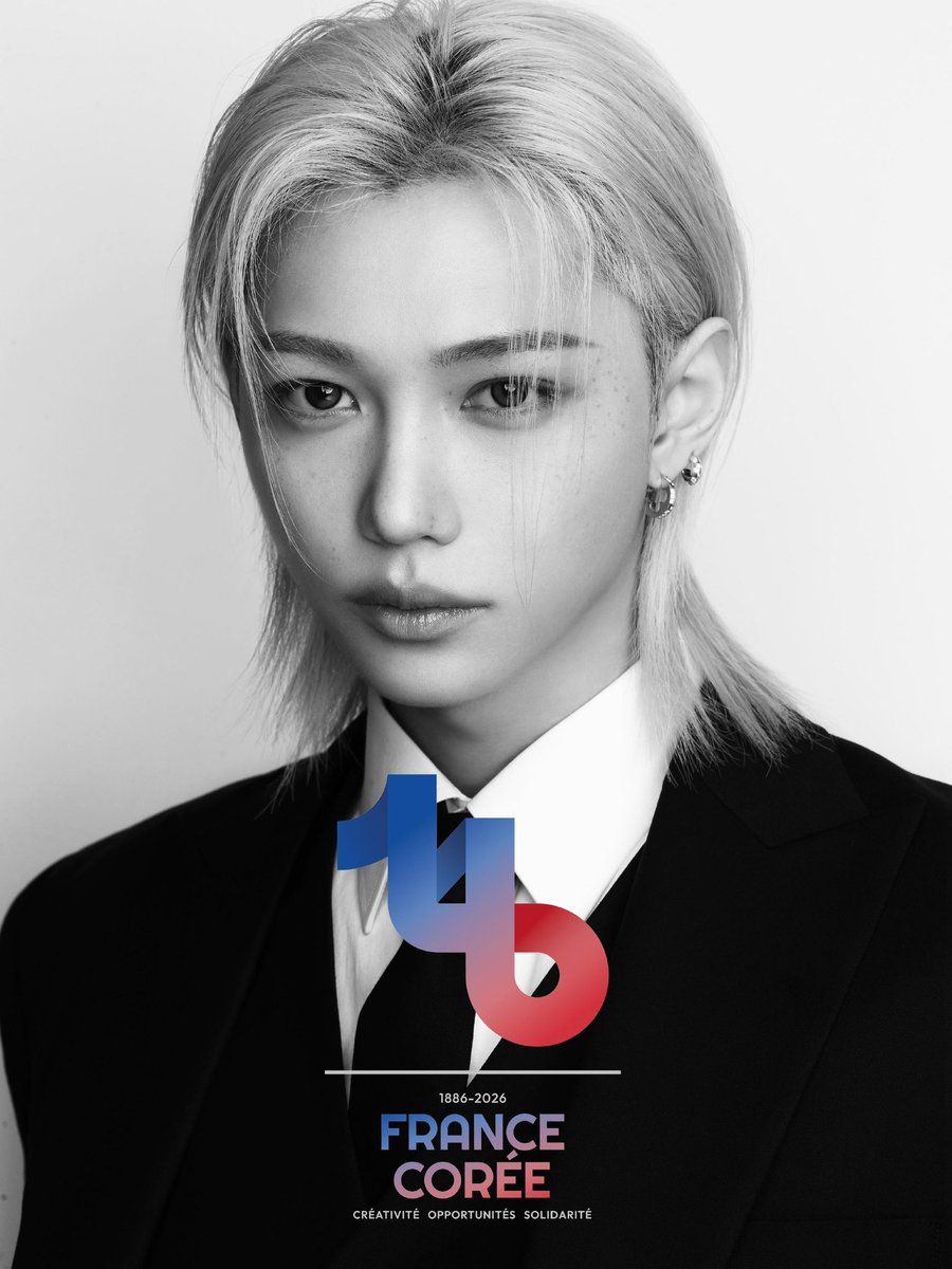 FLXCentral's tweet photo. As the cultural season is in full swing, meet #FELIX of Stray Kids, honorary ambassador for the 140th anniversary of diplomatic relations between France and the Republic of Korea. ✨

Throughout this year celebrating the friendship between France and Korea, stay tuned for even more inspiring cultural moments alongside our honorary ambassadors. 🇫🇷🇰🇷 — via franceencoree_culture Instagram 

FELIX FRANCE KOREA AMBASSADOR
#FelixFranceCoréeAmbHonorifique #필릭스