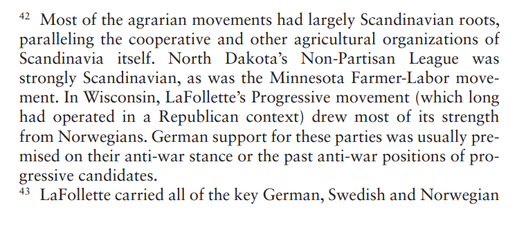 olsonsthhemi's tweet photo. @ProvidenceBelis Pure revisionism. Midwest Germans pursued ethnically motivated radical politics and isolationism for decades, compared to the Atlanticist South and Anglo-Northeast.

Urban Germans voted like Irish and Italians, and economically they perform no better than these groups: https://t.co/GfqFQdsT3M