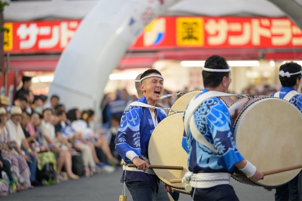 maichouren's tweet photo. #舞蝶連
#高円寺阿波おどり2025
#阿波踊り 
#awaodori https://t.co/7SUQWs9tqz