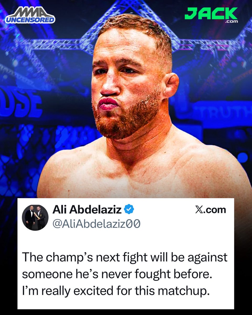 MMAUNCENSORED1's tweet photo. Justin Gaethje’s manager teases his next opponent 👀

Arman next? https://t.co/B0tCuAHHcb