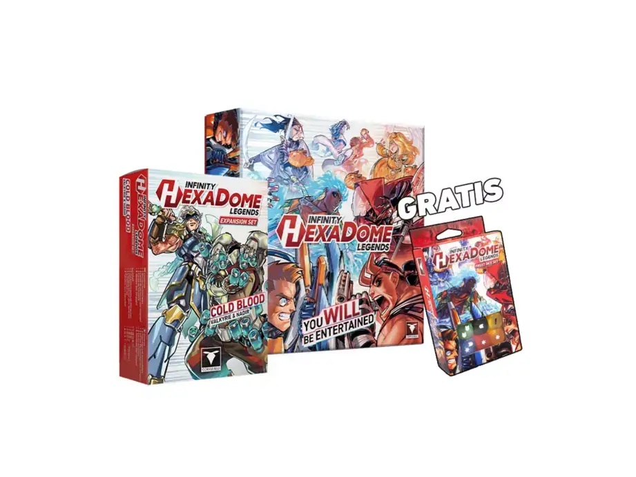 tactic_wars's tweet photo. Disponible para reservar el Bundle exclusivo de Aristeia! Hexadome Legends en español:
https://t.co/VLw417QYpM
¡Con un 10% de descuento! https://t.co/B0gmOUjS51