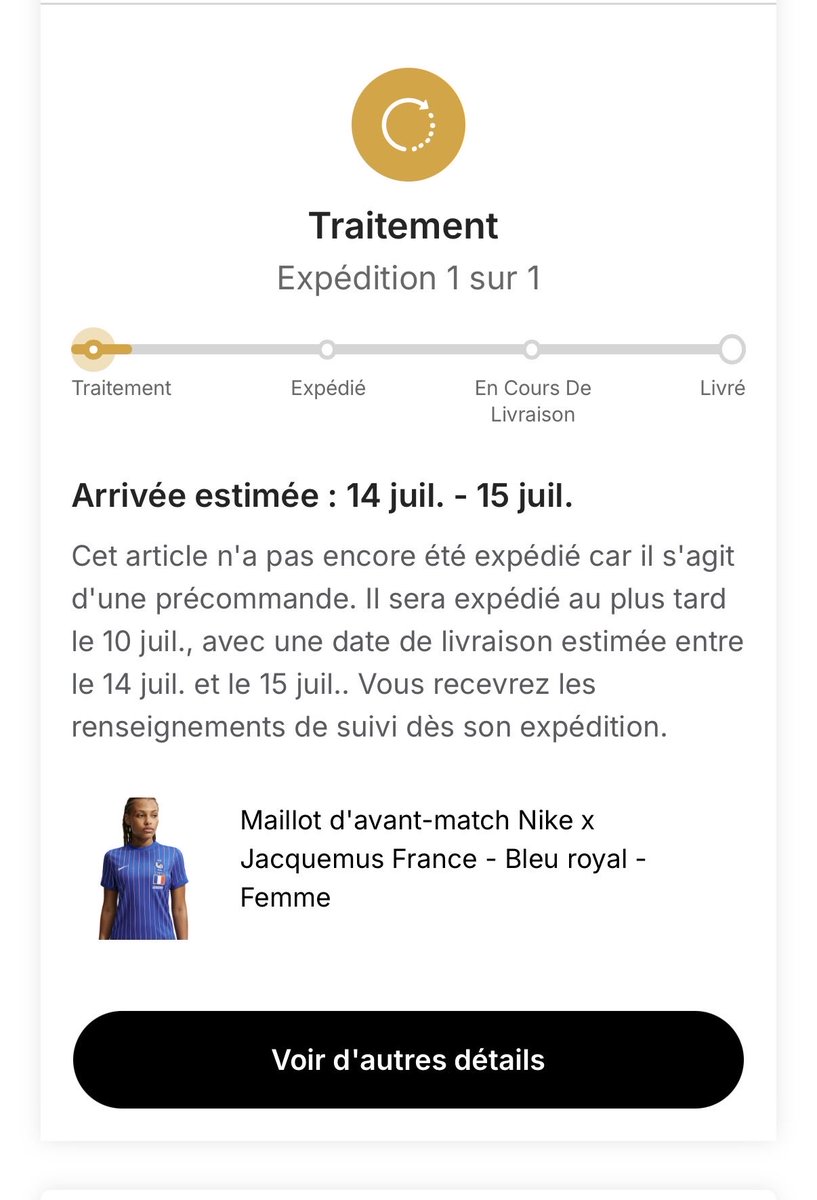 yapsP3's tweet photo. @uppersnkrs Sur la boutique FFF et c’est fanatics quand j’ai reçu l’e-mail mais rien https://t.co/PIkVjP8EV4