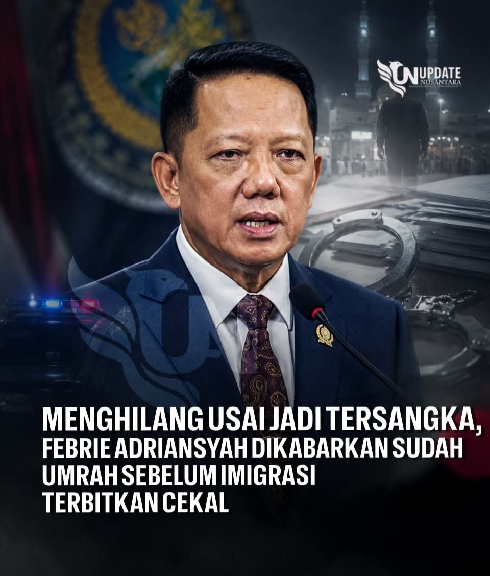 regar_op0sisi's tweet photo. Sesuai skenario.

Setelah polda metro jaya melimpahkan kasusnya ke kejaksaan agung barulah dia berangkat umroh.
Dan tak kan kembali sampai kasus ini dilupakan masyarakat. https://t.co/x7vqqcWu26