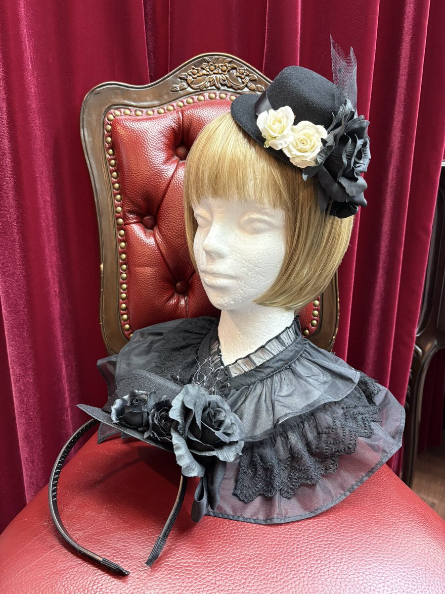 【新品】⚜️uf⚜️ウフ王冠ミニハットatelierpierrotアトリエピエロ 🥀Ruha Garden入荷情報🪞 #アトリエピエロ大阪店 リボンミニハット