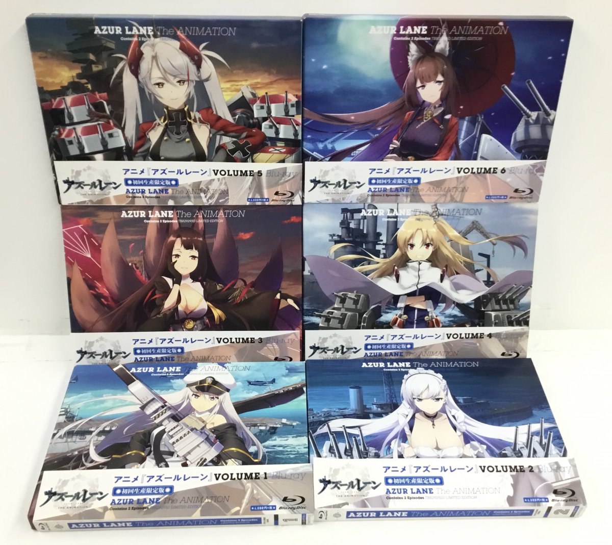 アニメBD全巻セットのご紹介です!! ｢#傷物語 全3巻セット｣ ｢#アズール