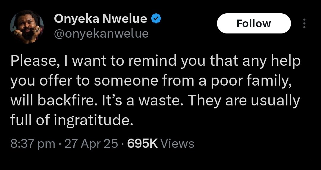 TrendfusionNG's tweet photo. Why's a poor man who can't raise 39m for his own health, always attacking poor people on X? https://t.co/ubBuFOqSZa