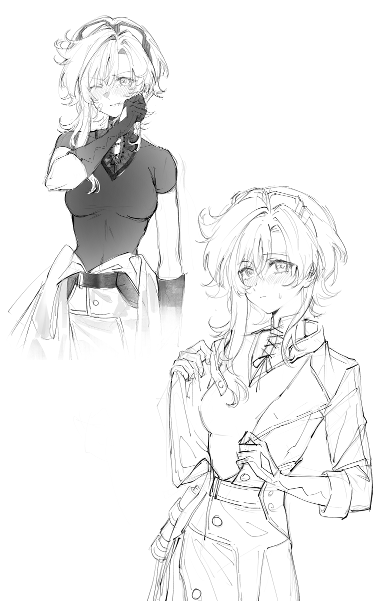 YuHa6666's tweet photo. sketch https://t.co/C6ePti2Pji