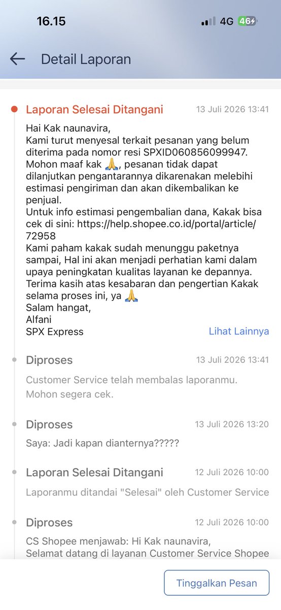 vr22y's tweet photo. @ShopeeID dih curang bgt?!?!? Karena harga murah bgt kaah??? Biar gg seolah2 dibatalin???? https://t.co/2iiUQHrqfN