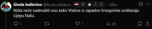 JCadelanne's tweet photo. @BoskovBalkon @tomopik_zd @stari_as The comedy writes itself. https://t.co/b8IE8OWPiY