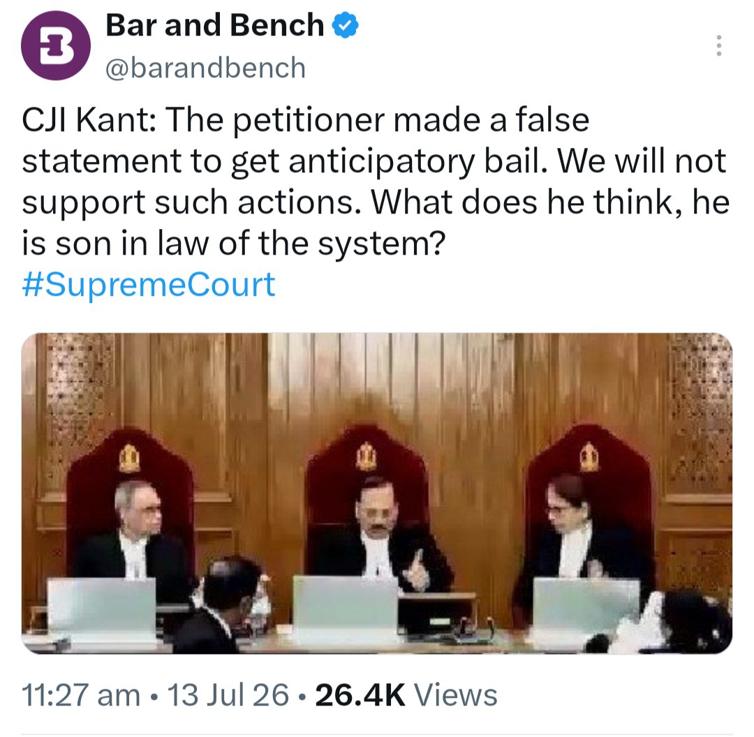 lilmastervinnzz's tweet photo. When man is concerned person - Indian judiciary pounces on him to punish him!
When women is a concerned person
Indian judiciary be like - #Sanskaari #LadliBehna #SensitiveWomen #Bechari #Bholi
#FeministJudiciary
#Doglapan https://t.co/M82PqaiD3p