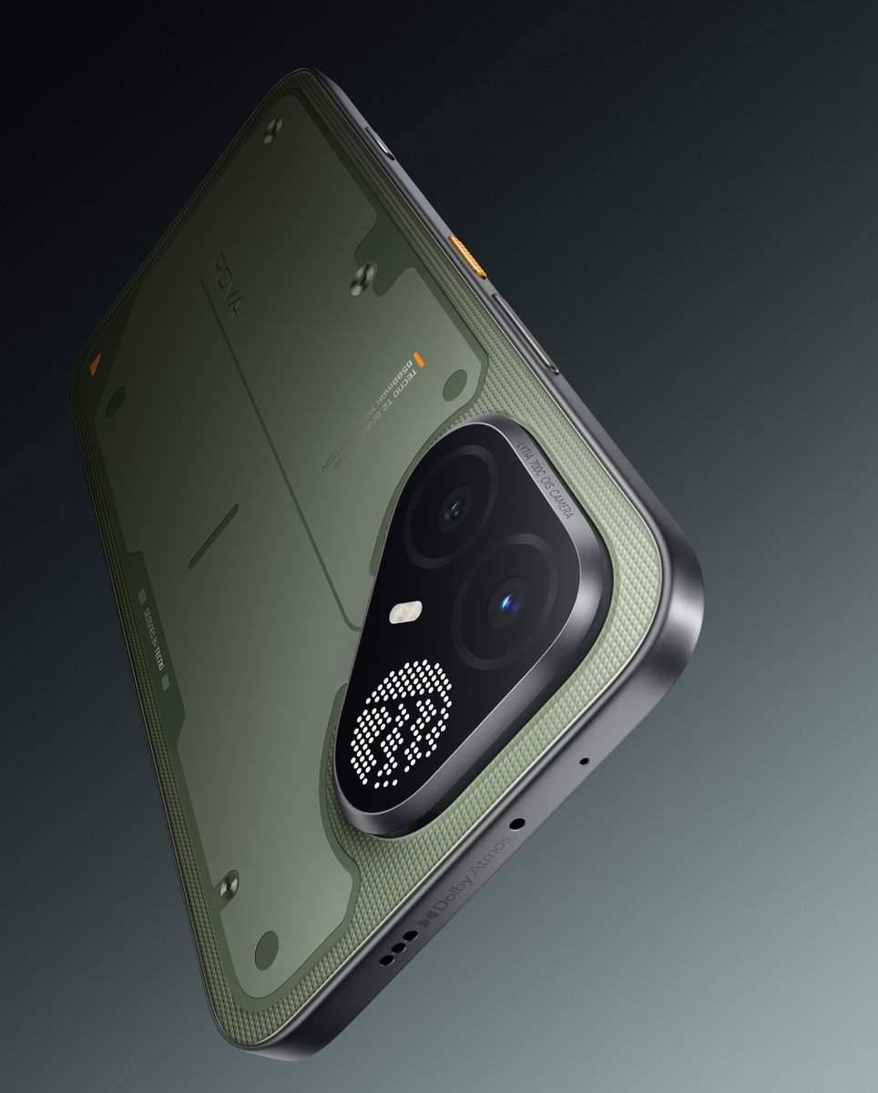 tecnomobile's tweet photo. Tundra Green goes wild on POVA 8 Pro 5G. πΏ
A rugged tone with a machine soul.
Built for those who like their power with an edge.
#POVA8Pro5G #LightUpYourPower #TECNOAI https://t.co/XeQISHoOa3