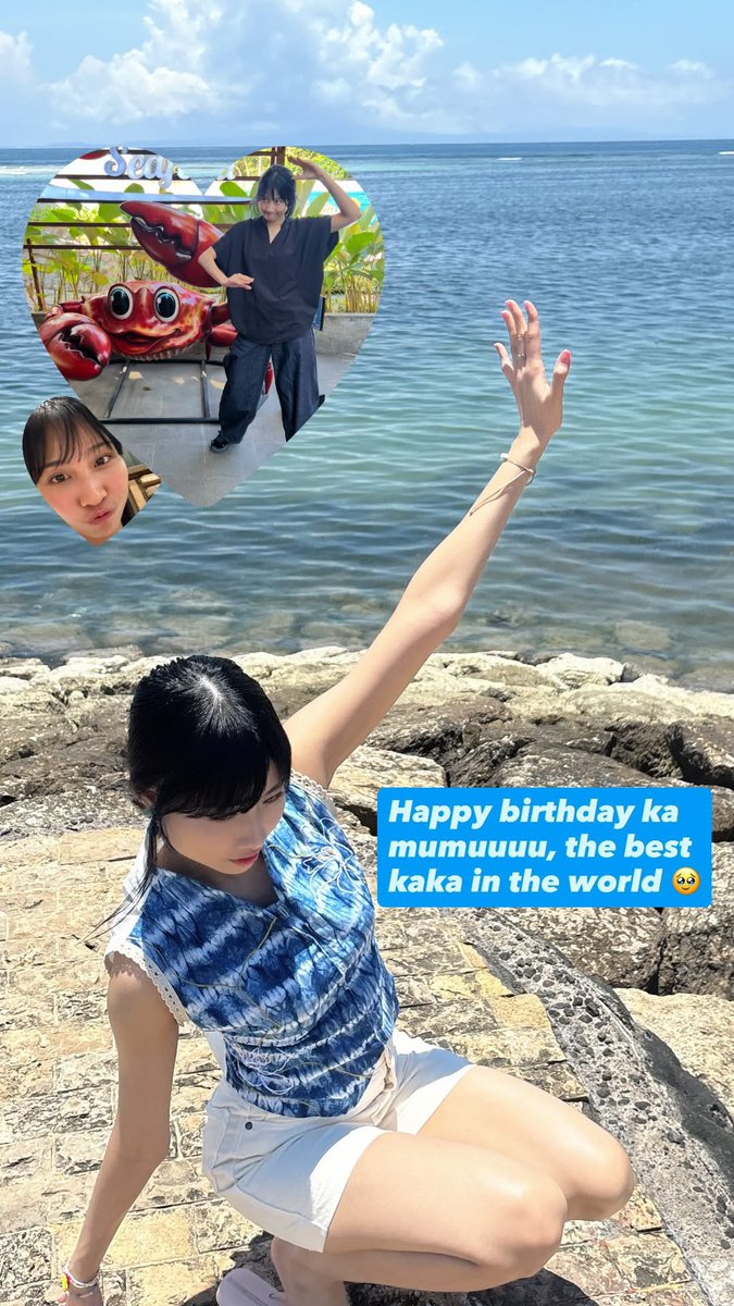 tznvr05_'s tweet photo. @A_MutheJKT48 Birthday Muthe 🍅🔥💃🤍

#Comfort22pace 
lulu &amp; cathy instagram story https://t.co/hPGQeAdOMN
