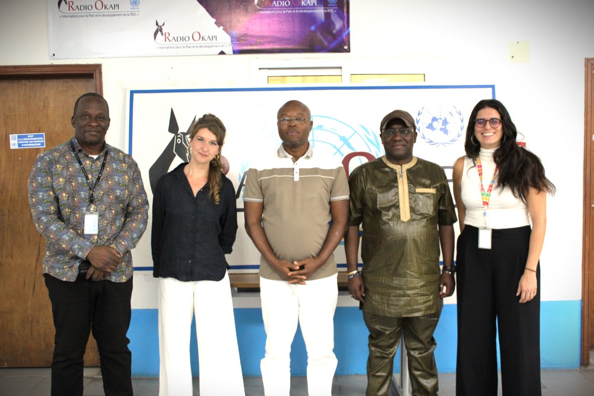 FAORDCongo's tweet photo. La @FAO était l’invitée de @radiookapi vendredi 10/07.
Au programme : comment l’agriculture d’urgence est-elle une réponse à l’insécurité #alimentaire ? La discussion était passionnante.
Bonne écoute !🎧https://t.co/NDKkfZYXY9
#InvestInHumanity 
#Kinshasa https://t.co/eBna1uwJtX