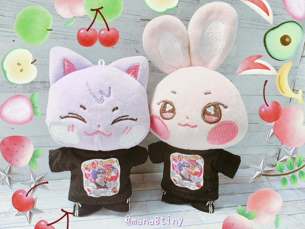 いよいよATEEZの🇰🇷ペンミ！ ANITEEZちゃん達にミニTシャツを作りまし