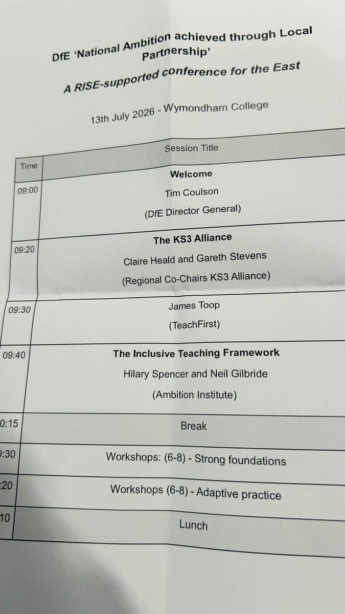Chiltern Teaching School tweet media
