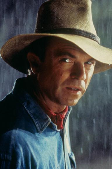 Geology_History's tweet photo. New Zealand actor #SamNeill, known for his role as grumpy-charismatic  paleontologist Dr. Alan Grant in the #JurassicPark films, has died aged  78 https://t.co/k4BbOxU8Ux