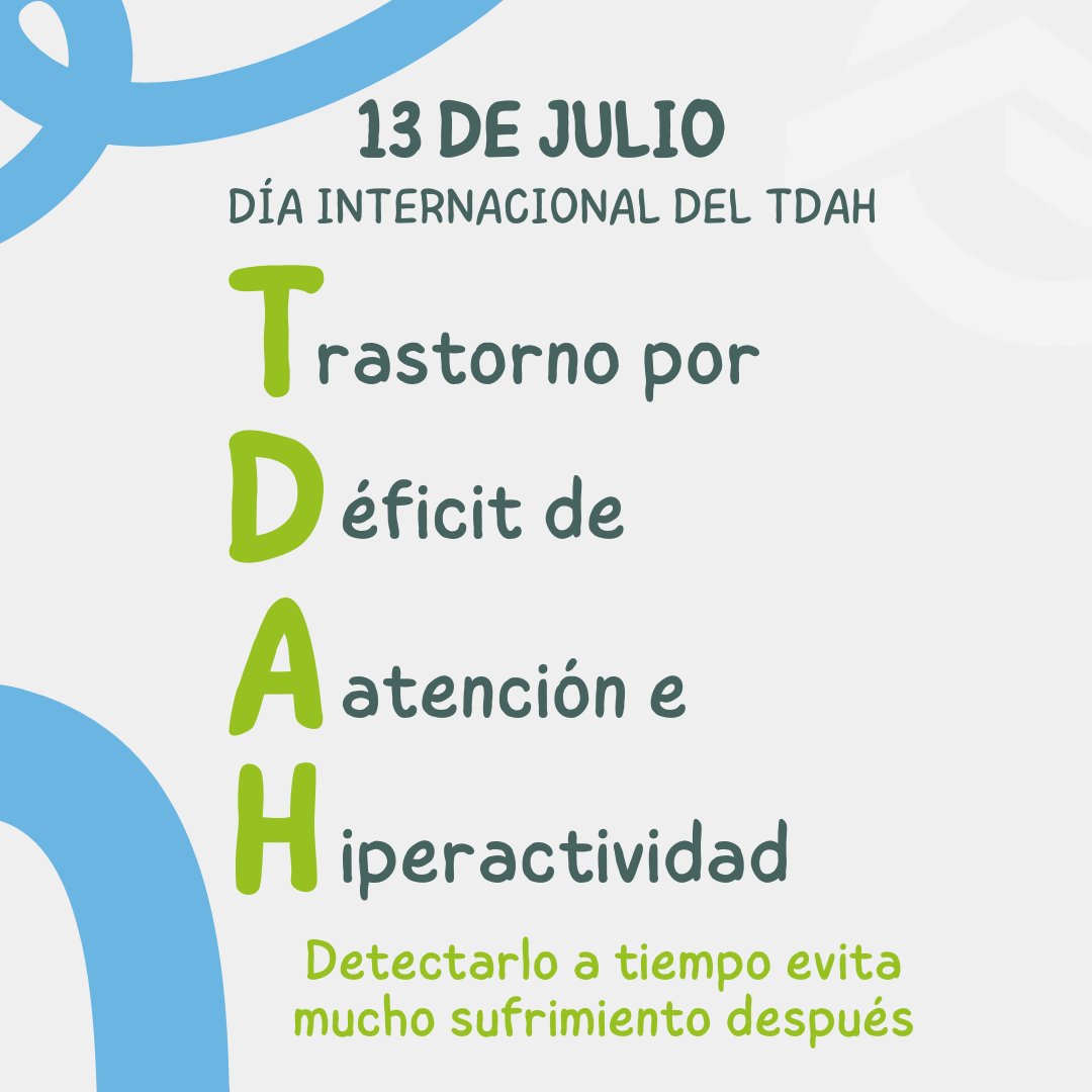 avifes's tweet photo. 👉#DíaInternacionaldelTDAH: suele ser el primer diagnóstico que llega en la infancia. La ansiedad, depresión, dificultades de aprendizaje...caminan a menudo a su lado.

-#TDAH No desaparece a los 18
-No es falta de voluntad
-Detectar y acompañar a tiempo evita sufrimiento después https://t.co/2BdSLDPt5i