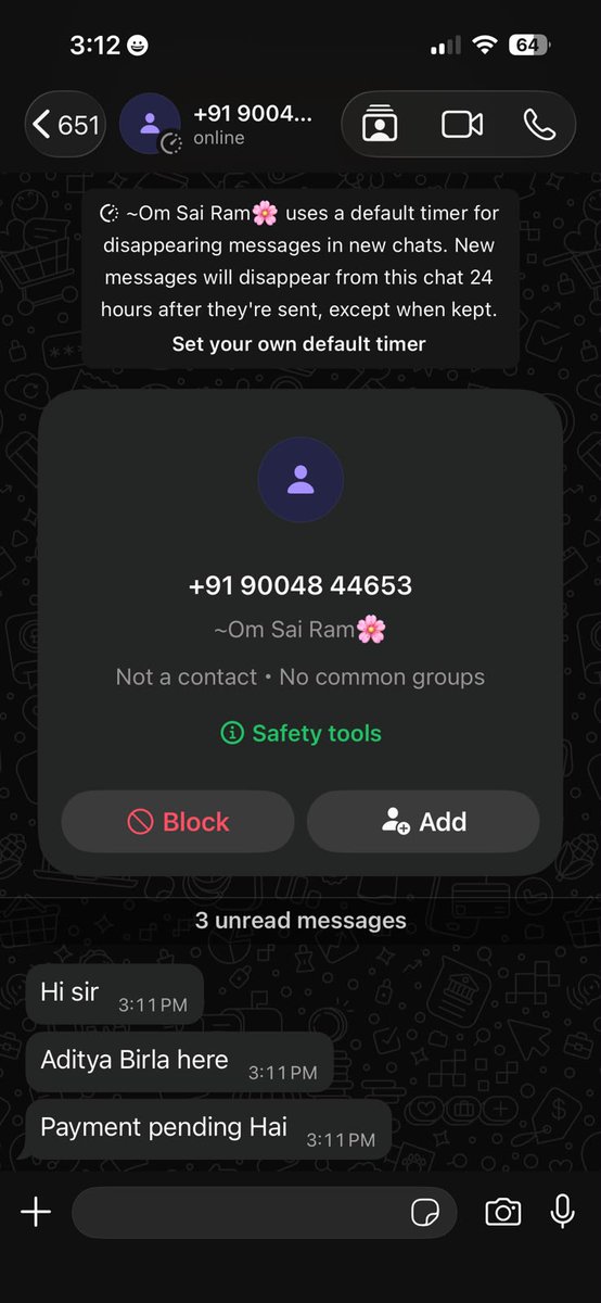 kangane_sejal's tweet photo. your recovery agents are continuously harassing me through repeated calls and messages despite my financial hardship. Kindly stop the harassment immediately and ensure compliance with RBI recovery guidelines @RBI @AdityaBirlaGrp https://t.co/OxIEYrxVRJ