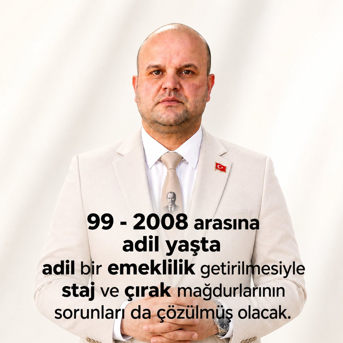 ycelltaskin16's tweet photo. Bizim bu ülkenin insanları için adaletli emeklilik dediğimizde kademeli emeklilik dediğimizde kim gocunuyorsa gocunsun bütün sofraların şenlenmesi için bütün herkesin huzura ermesi için sonuna kadar adaletli ve kademeli emeklilik 

  #KademeHakkınıİstiyor https://t.co/KVLqFqWQ6b