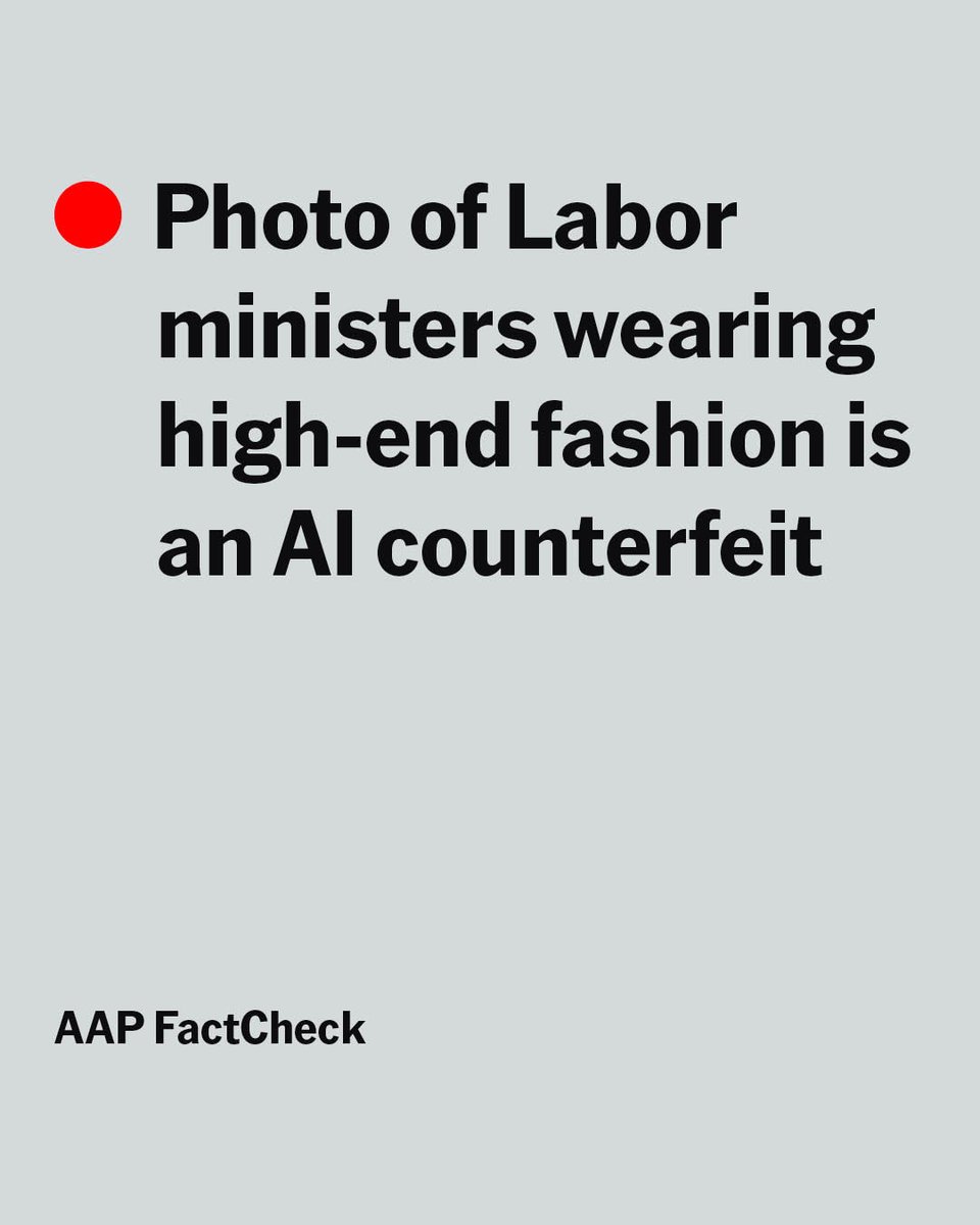 AAP FactCheck tweet media